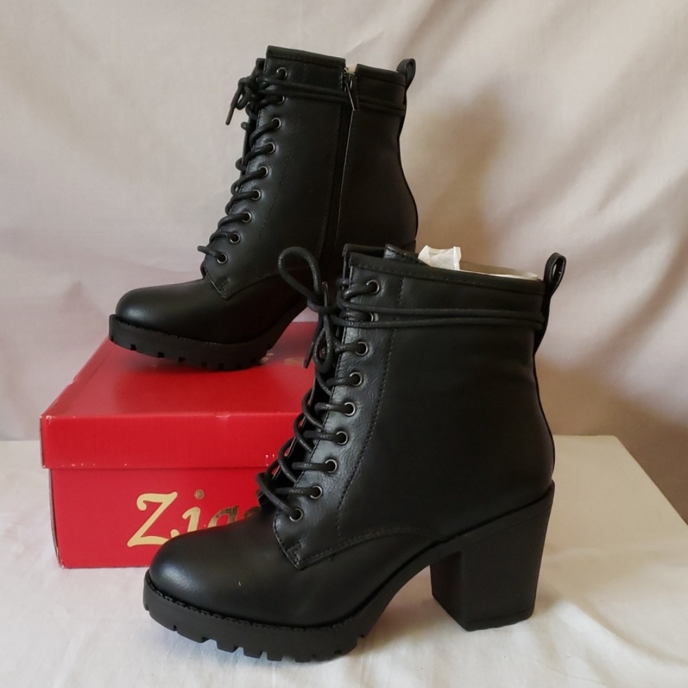 New Zigi Soho Black Faux Kourtlan Boot